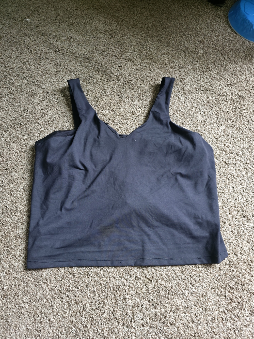 Nike Women's Dark Gray V-Neck Tank Top